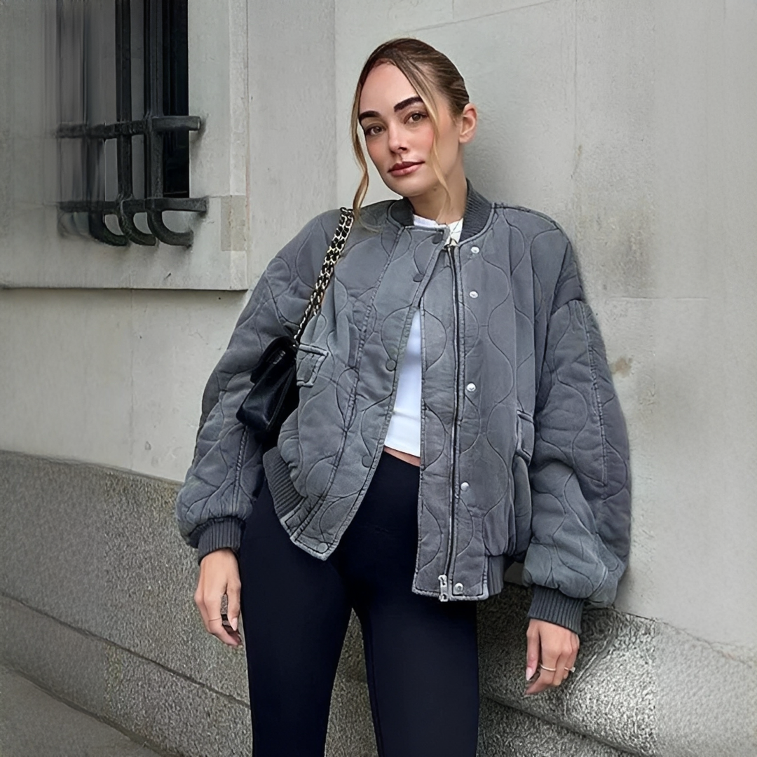 Ella - Sleek Button Down Jacket