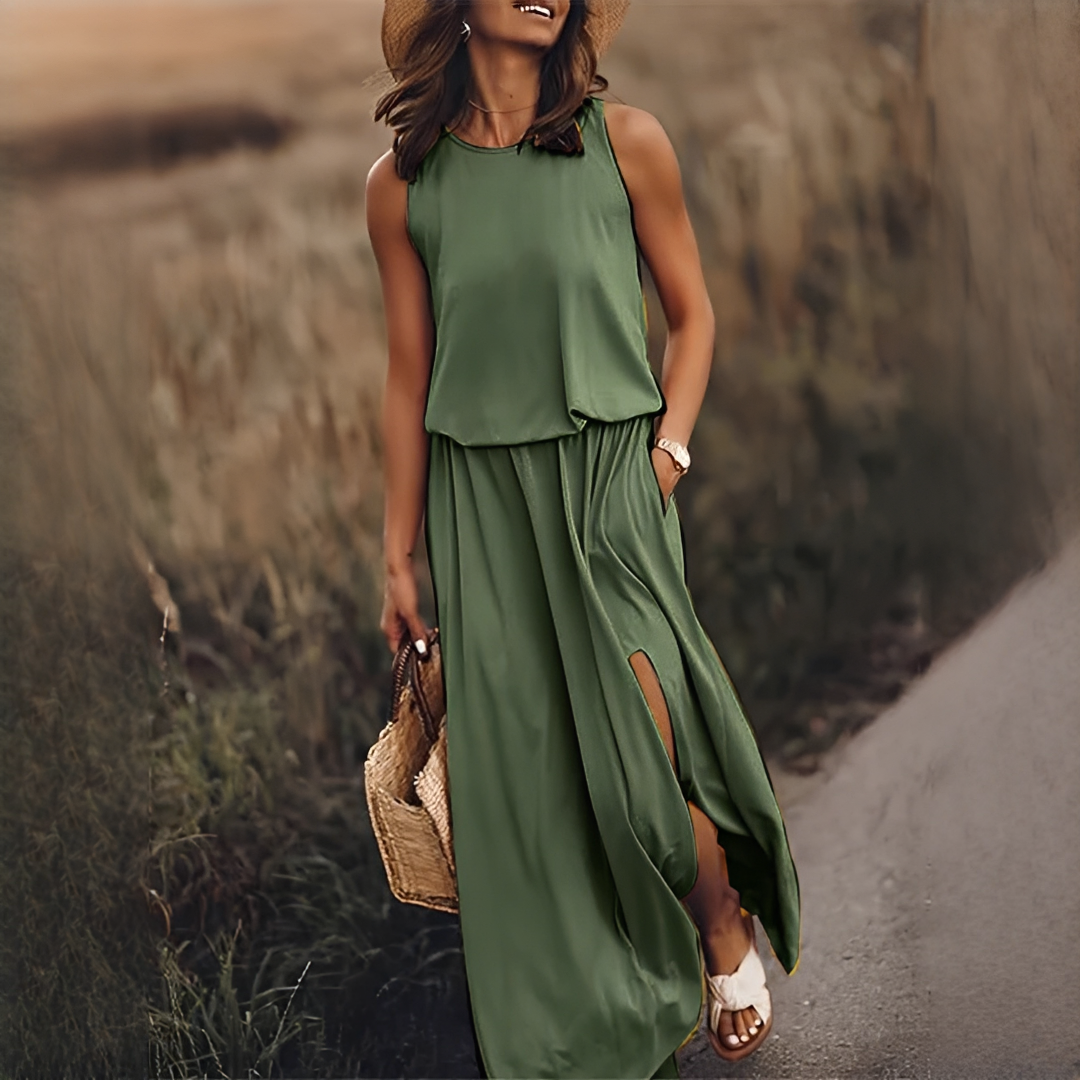 Edna - Graceful Boho Maxi Dress