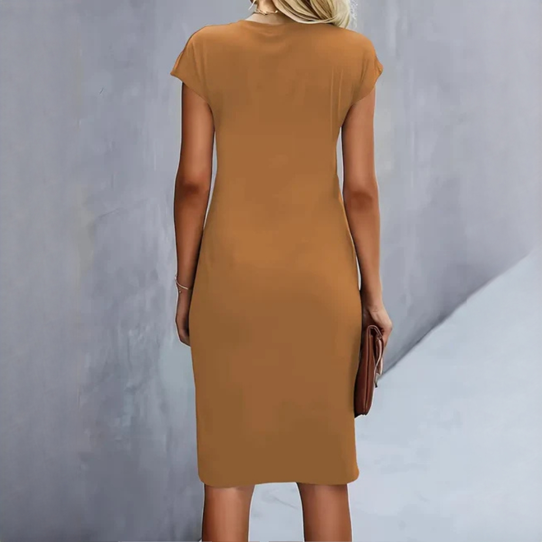 Ella - Sophisticated Midi Dress