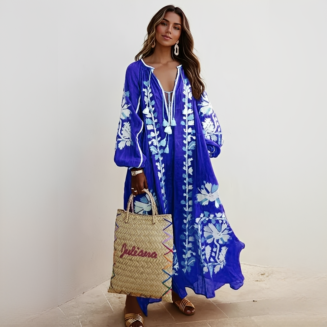 Nelia - Flowy Bohemian Dress