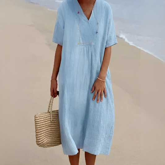 Jayela - Relaxed Fit Dress for Effortless Comfort