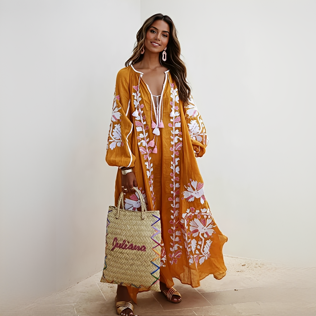 Nelia - Flowy Bohemian Dress