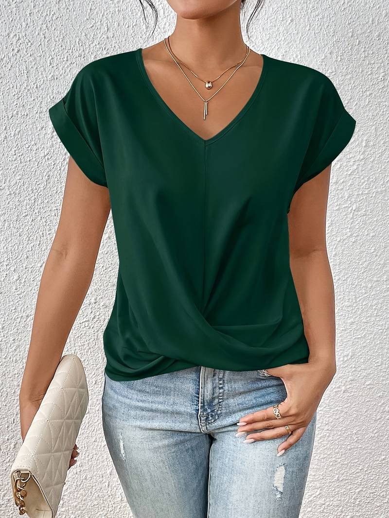 Shyra - Modern V-Neck Tee