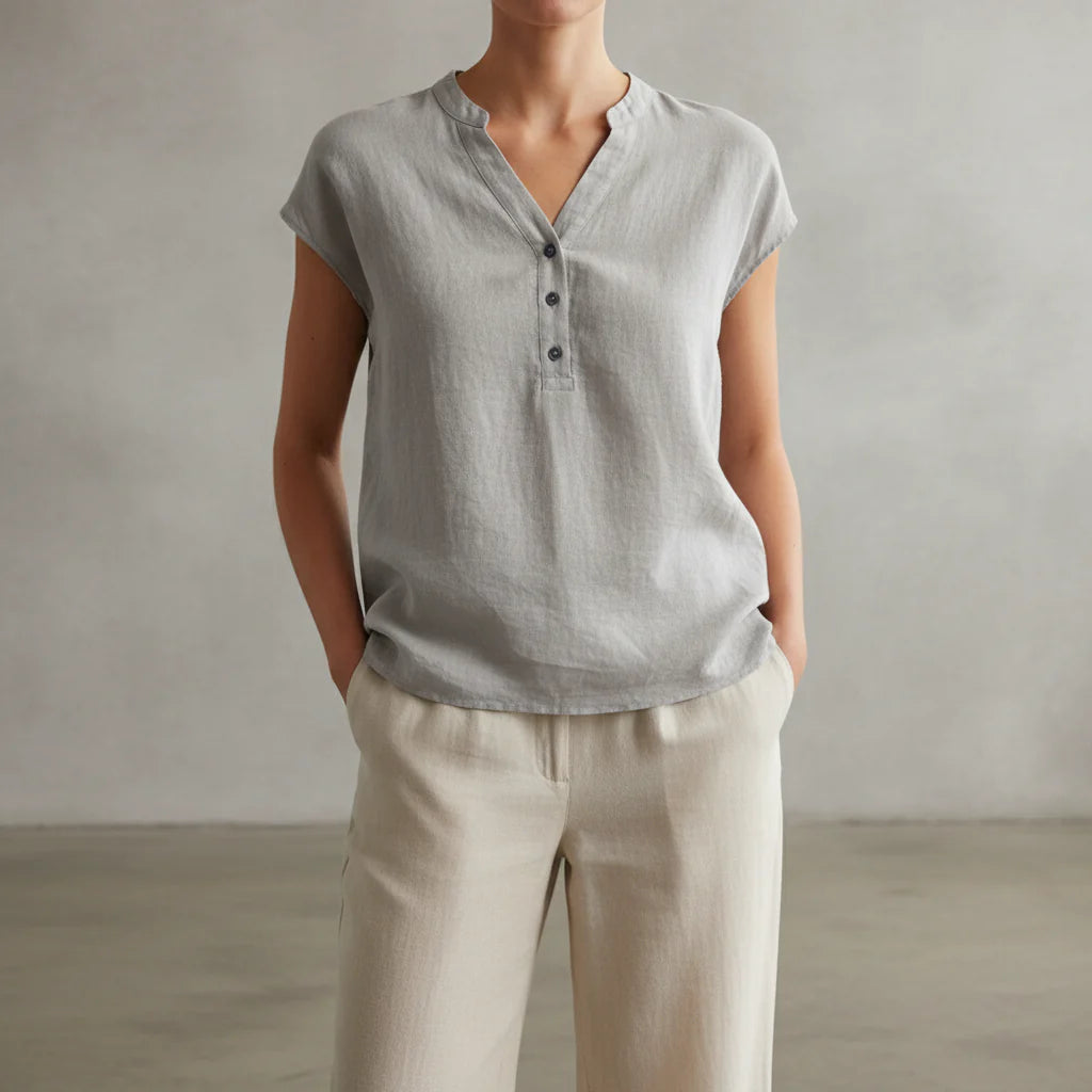 Natashia - Casual Short Sleeve Top