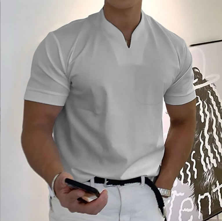 Jason - Casual V-Neck T-shirt