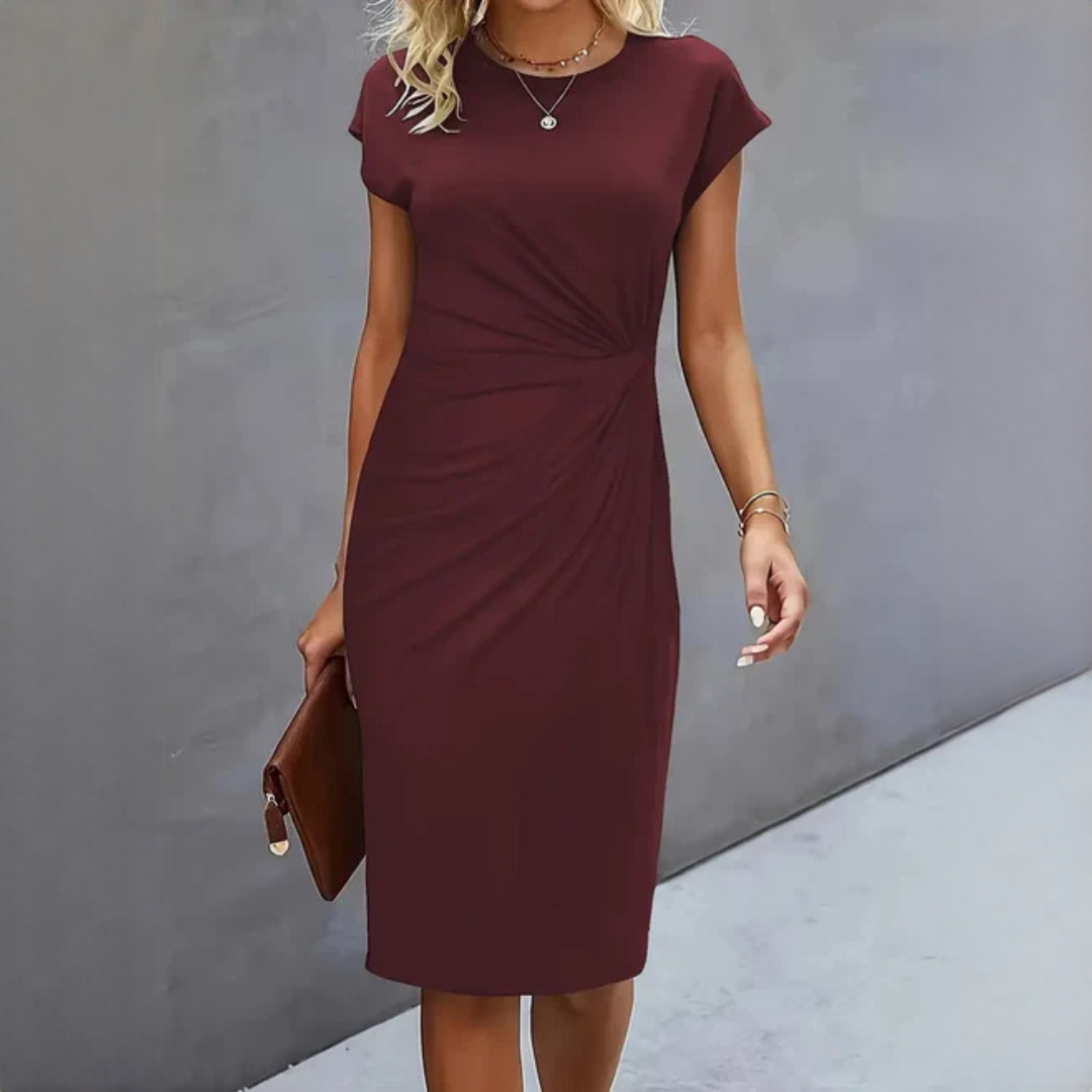Ella - Sophisticated Midi Dress