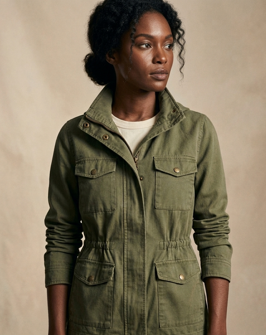 Green Cotton Jacket