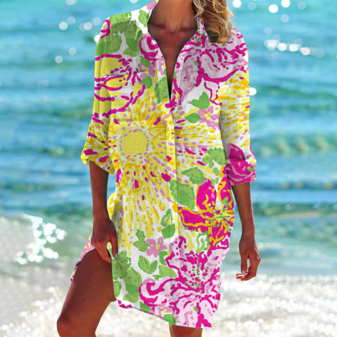 Indira - Timeless and Sophisticated Mini Dress