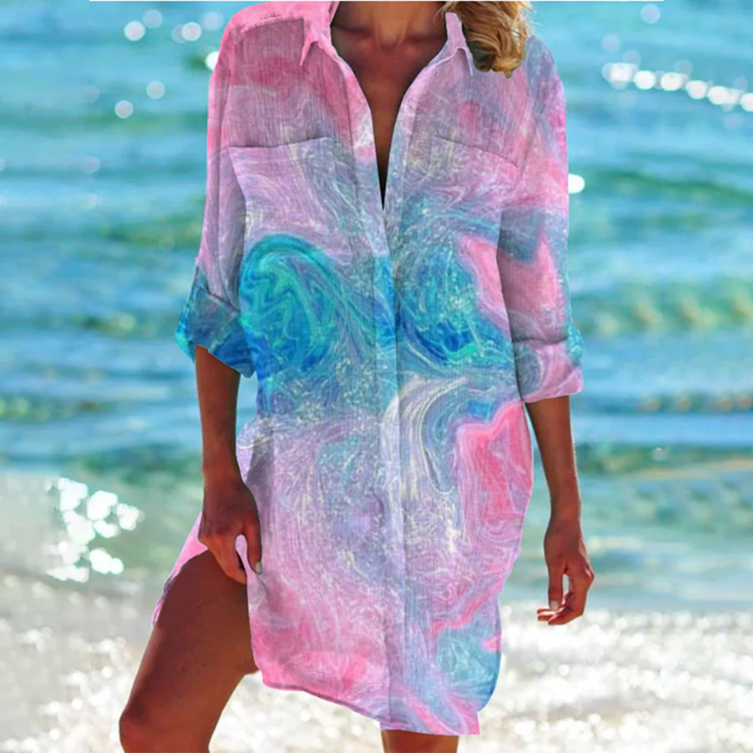 Indira - Timeless and Sophisticated Mini Dress