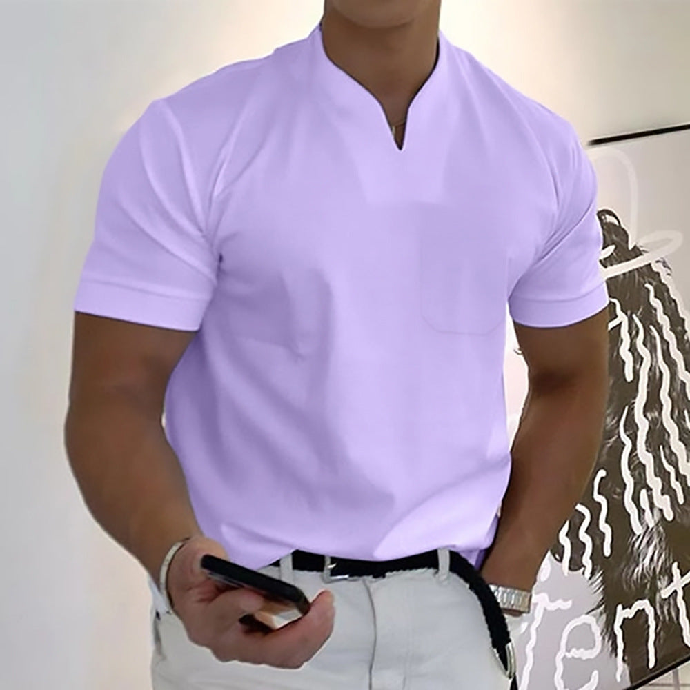 Jason - Casual V-Neck T-shirt