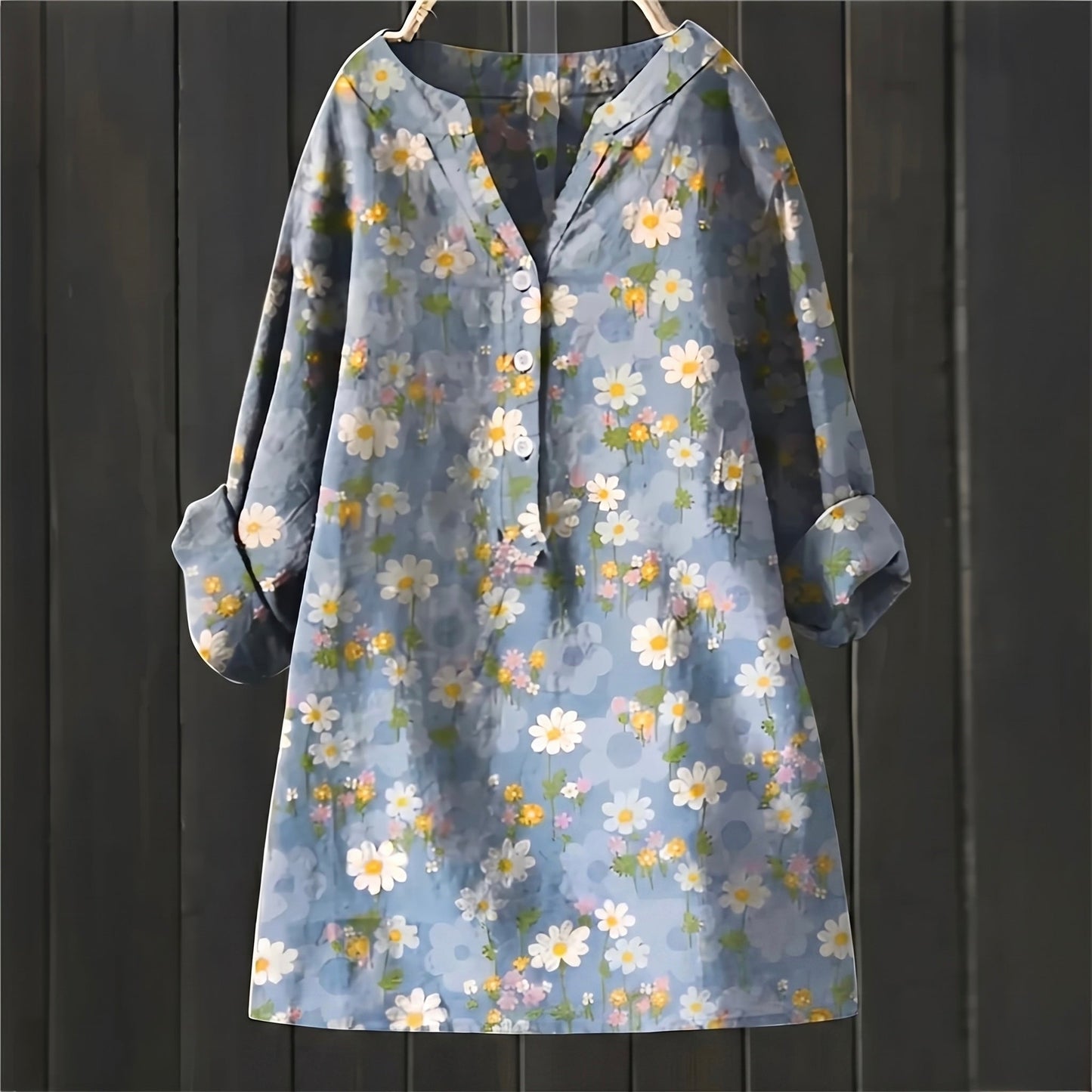 Leanah - Stylish and Comfortable Floral Blouse