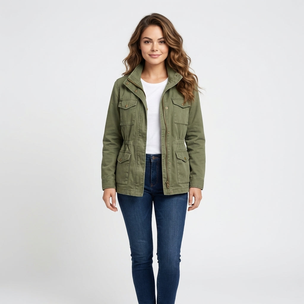 Green Cotton Jacket