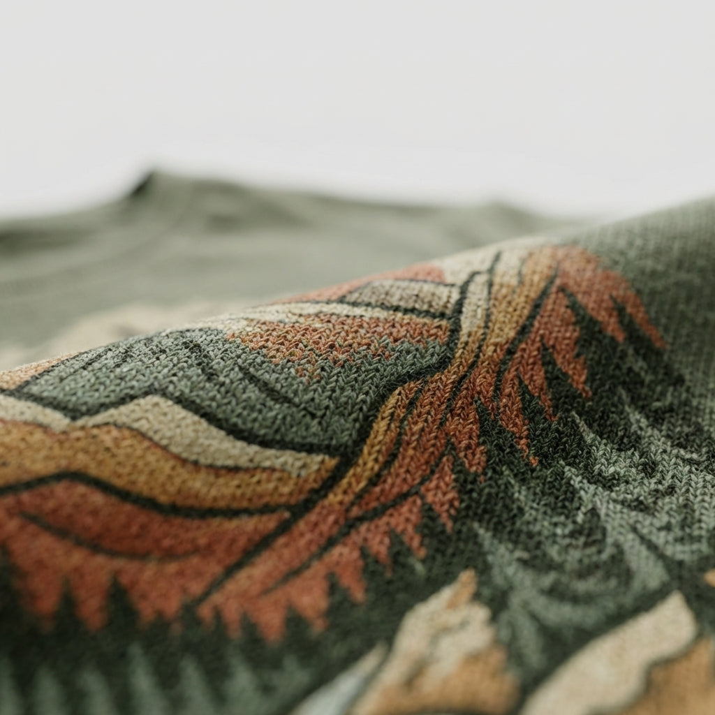 Green Cotton T-Shirt