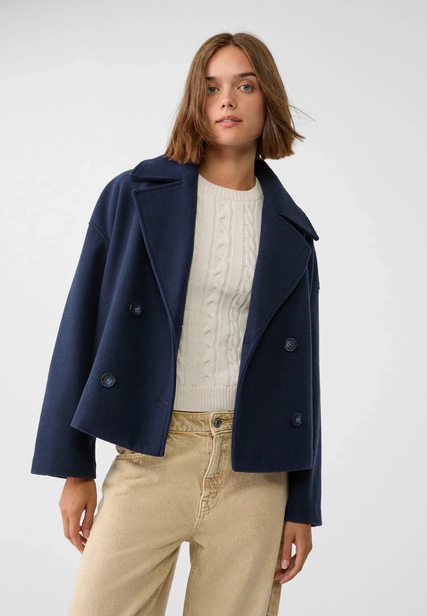 Emilie - Sophisticated Double Breasted Jacket