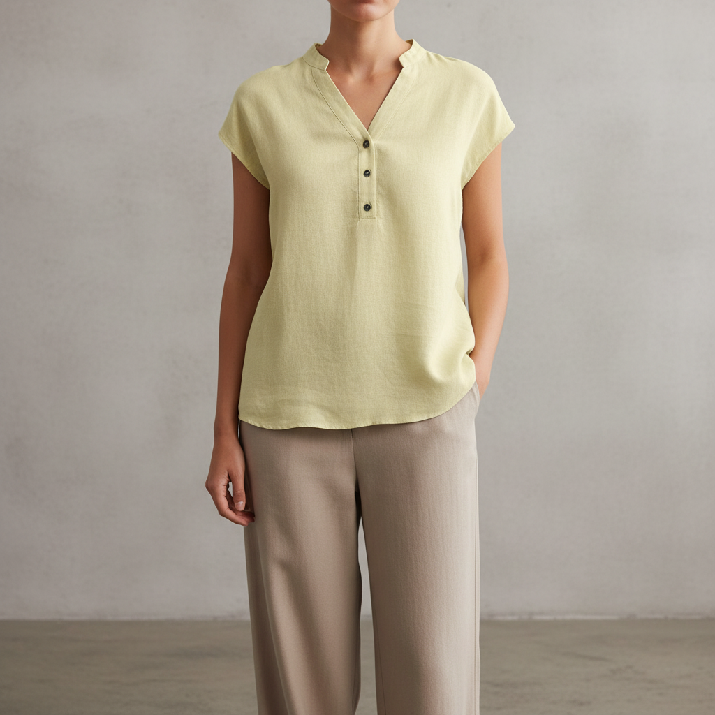 Natashia - Casual Short Sleeve Top