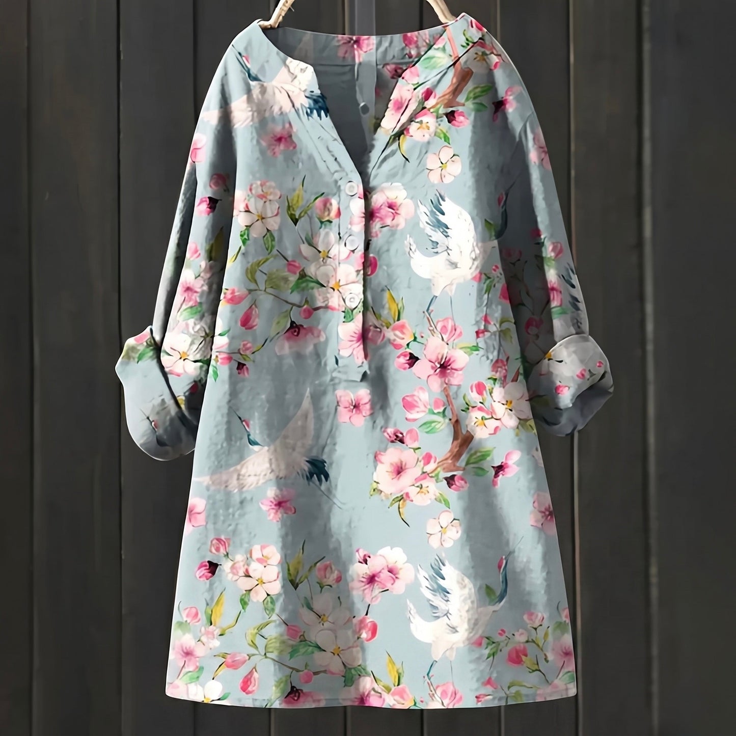 Leanah - Stylish and Comfortable Floral Blouse