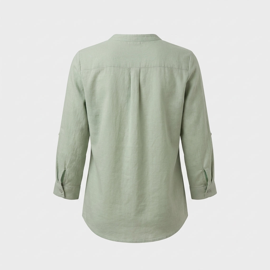 Light Green Cotton Blouse