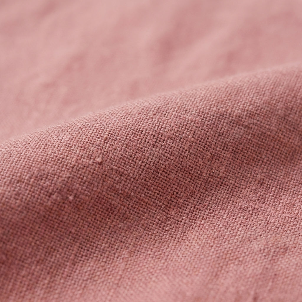 Pink Linen Blouse