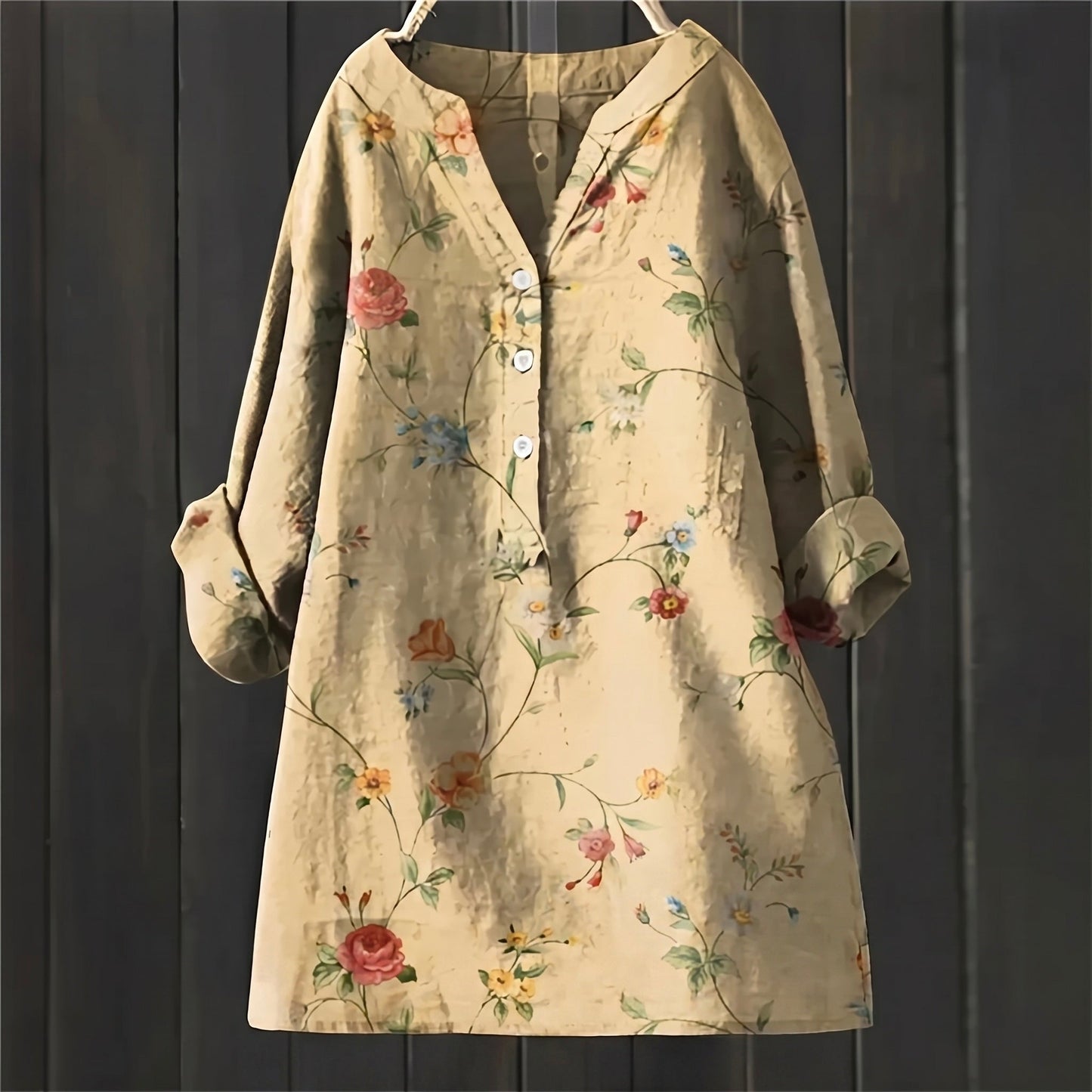 Leanah - Stylish and Comfortable Floral Blouse